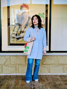 astronote7さん（レディース・150cm）の冬コーディネート