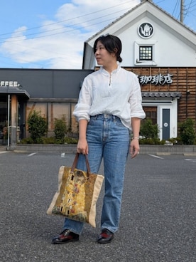 「アイテム（メガネ）」を使った、astronote7さん（レディース・150cm）の秋コーディネート