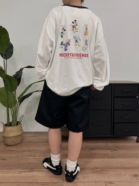 「disney」｜osuzuさん（レディース・154cm）の秋コーディネート