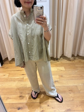 「URBAN RESEARCH DOORS(アーバンリサーチドアーズ)のアイテム(サンダル)」を使った、ふくおかさんさん(レディース・155cm)の秋コーディネート