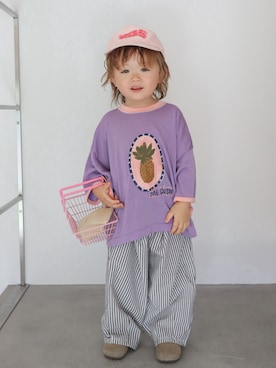Senapiさん（キッズ・90cm）の春コーディネート