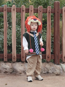 Senapiさん（キッズ・90cm）の冬コーディネート