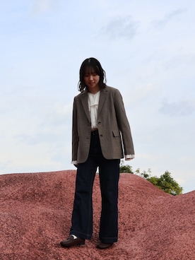 「REGAL（リーガル）のアイテム」を使った、furuju___26さん（レディース・162cm）の秋コーディネート