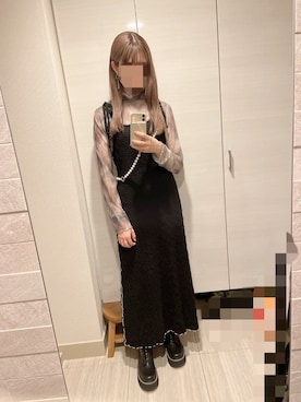 「JEANASIS（ジーナシス）のアイテム（PC・スマホグッズ/家電）」を使った、ERika さん（レディース・167cm）の秋コーディネート