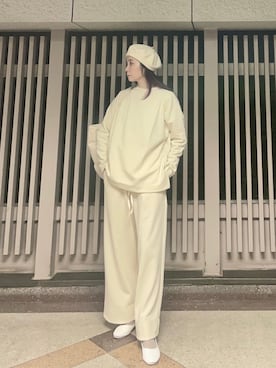 「NIMES（ニーム）のアイテム」を使った、HONEY  LEMON  PIEさん（レディース・164cm）の秋コーディネート