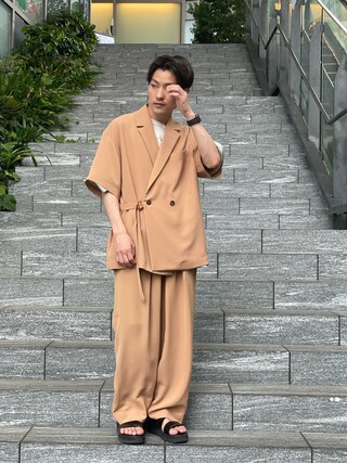 CULLNI（クルニ）の「STUDIOUS別注 SHORT SLEEVE TIELOCKEN JKT