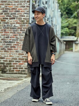 chibikoba0819さん（メンズ・160cm）の夏コーディネート