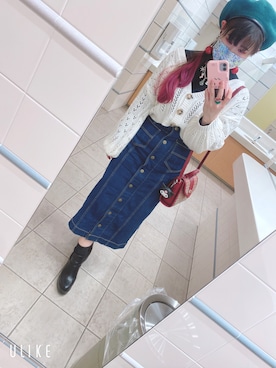 かほさん（レディース・159cm）の冬コーディネート