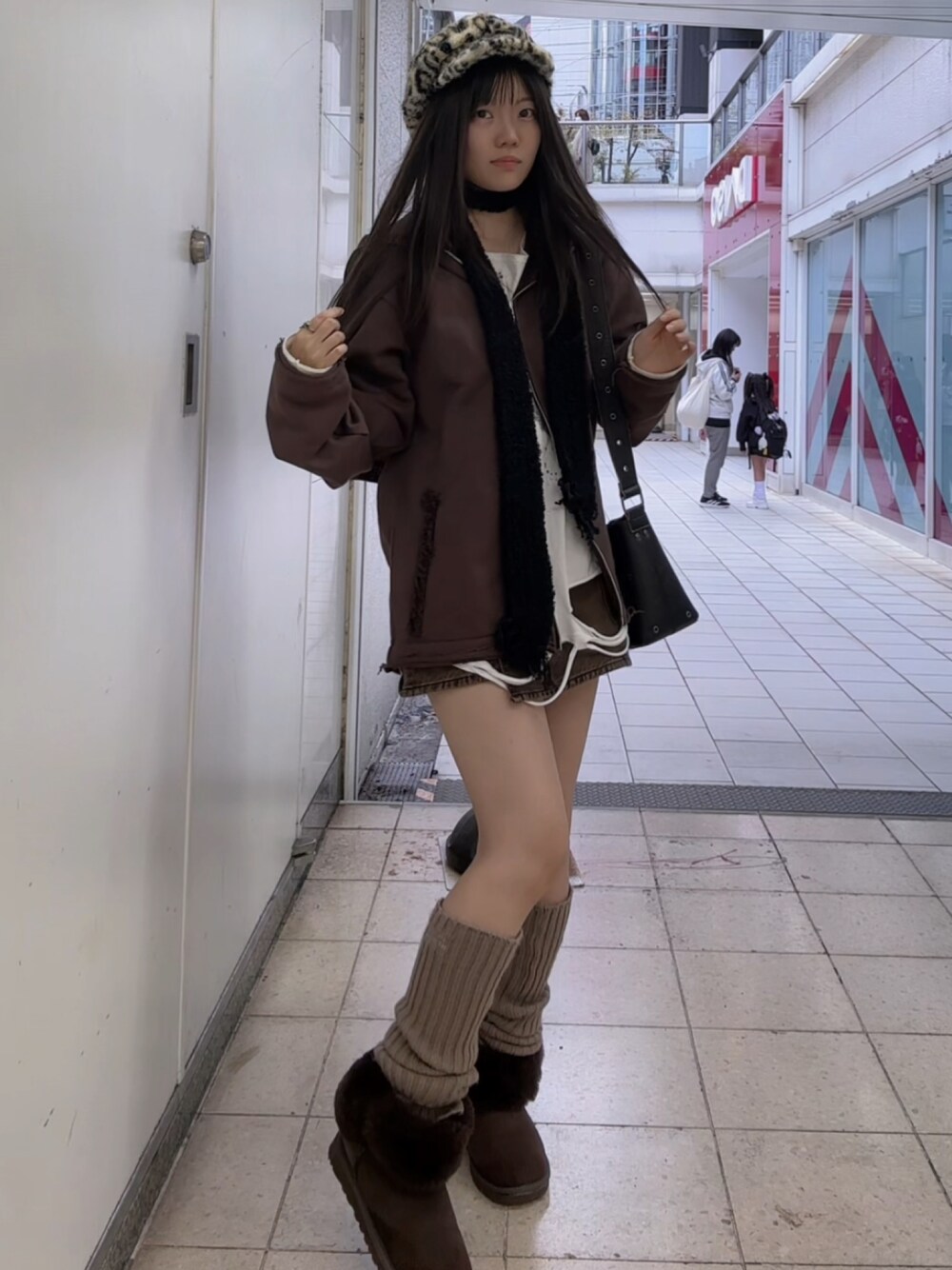 GRANCY グランシー / ファーキャスケット ブラウン系 【GRANCY】Fur