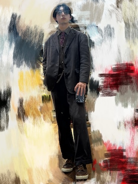 「アイテム（その他小物）」を使った、rrrRingoさん（メンズ・170cm）の秋コーディネート