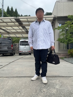 「アイテム（ハンドバッグ）」を使った、ぶたゲルゲさん（メンズ・173cm）の秋コーディネート