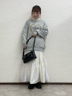 ﾀｼﾞﾏさん（レディース・154cm）の冬コーディネート