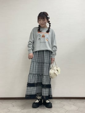 「ehka sopo（エヘカソポ）のアイテム（ワンピース/ドレス）」を使った、ﾀｼﾞﾏさん（レディース・154cm）の春コーディネート