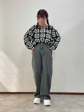 ﾀｼﾞﾏさん（レディース・154cm）の春コーディネート