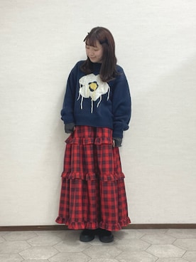 タジマさん(レディース・154cm)の冬コーディネート