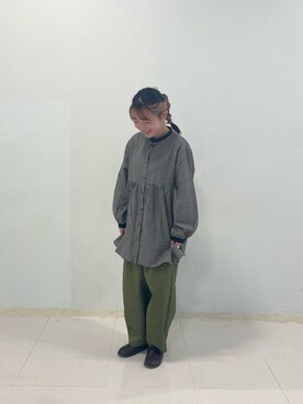 「春カラー」｜「アイテム（マウンテンパーカー）」を使った、ﾀｼﾞﾏさん（レディース・154cm）の春コーディネート