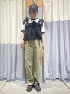 ﾀｼﾞﾏさん（レディース・154cm）の夏コーディネート