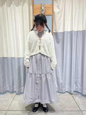 ﾀｼﾞﾏさん（レディース・154cm）の春コーディネート