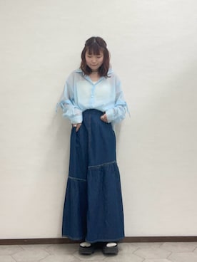 ﾀｼﾞﾏさん（レディース・154cm）の春コーディネート