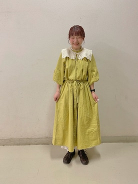 ﾀｼﾞﾏさん（レディース・154cm）の春コーディネート