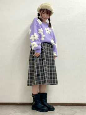 ﾀｼﾞﾏさん（レディース・154cm）の秋コーディネート