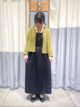 ﾀｼﾞﾏさん（レディース・154cm）の春コーディネート