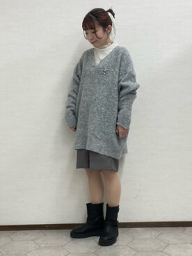 ﾀｼﾞﾏさん（レディース・154cm）の冬コーディネート