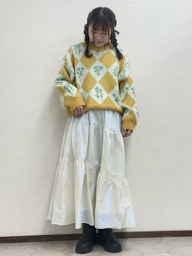 ﾀｼﾞﾏさん（レディース・154cm）の冬コーディネート