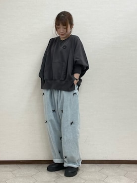 ﾀｼﾞﾏさん（レディース・154cm）の冬コーディネート