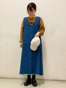 タジマさん(レディース・154cm)の秋コーディネート
