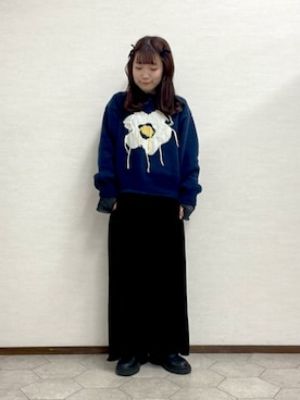 ﾀｼﾞﾏさん（レディース・154cm）の冬コーディネート