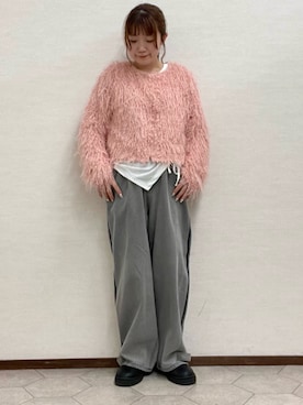 ﾀｼﾞﾏさん（レディース・154cm）の冬コーディネート