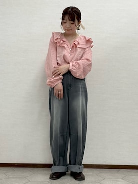 タジマさん(レディース・154cm)の秋コーディネート
