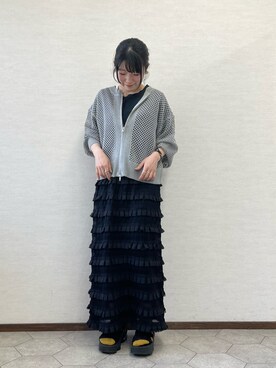 ﾀｼﾞﾏさん（レディース・154cm）の夏コーディネート