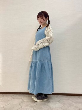 ﾀｼﾞﾏさん（レディース・154cm）の春コーディネート