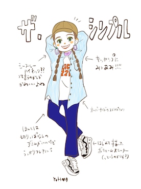 Yukina Fujiwaraさんのコーディネート