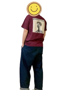 「OFFICIAL GOODS（オフィシャルグッズ）のアイテム」を使った、yellow manさん（メンズ・173cm）の春コーディネート