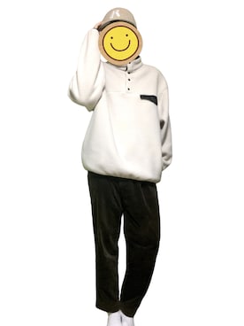 「WEGO（ウィゴー）のアイテム（スウェット）」を使った、yellow manさん（メンズ・173cm）の冬コーディネート