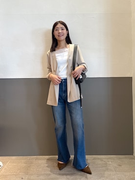 「アイテム（バッグ）」を使った、fukaseさん（レディース・162cm・30代）の夏コーディネート