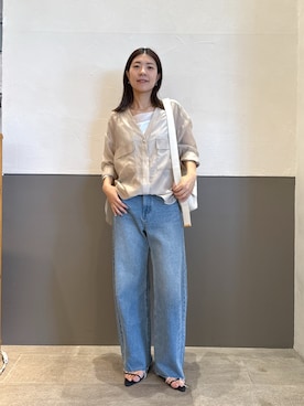 「アイテム（バッグ）」を使った、fukaseさん（レディース・162cm・30代）の夏コーディネート