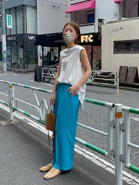 fukaseさん（レディース・162cm）の夏コーディネート