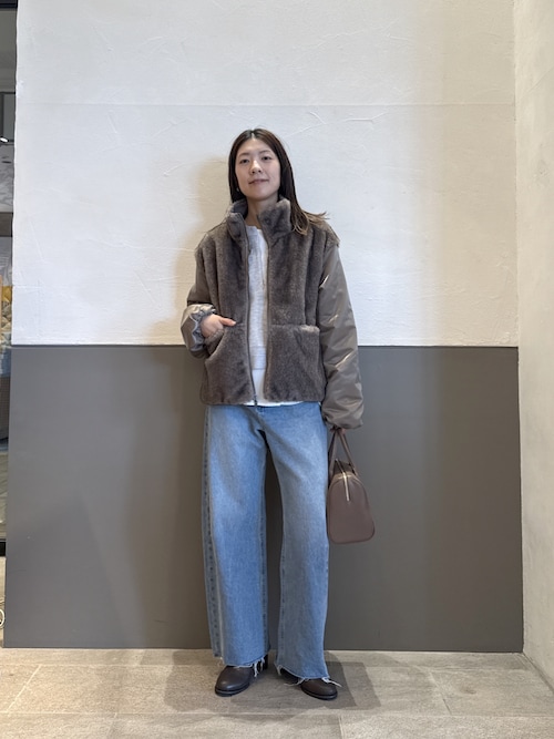 Q.anos/ブルージュデニム/WEB限定/新サイズ展開（デニムパンツ