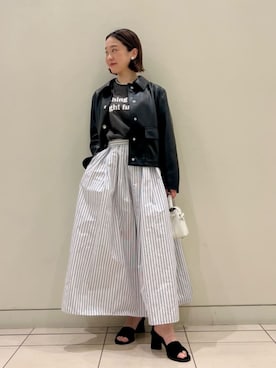 「UNITED ARROWS（ユナイテッドアローズ）のアイテム」を使った、岸原（kishihara）さん（レディース・156cm）の春コーディネート