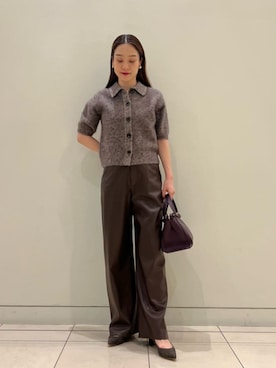 「UNITED ARROWS（ユナイテッドアローズ）のアイテム」を使った、岸原（kishihara）さん（レディース・156cm）の秋コーディネート