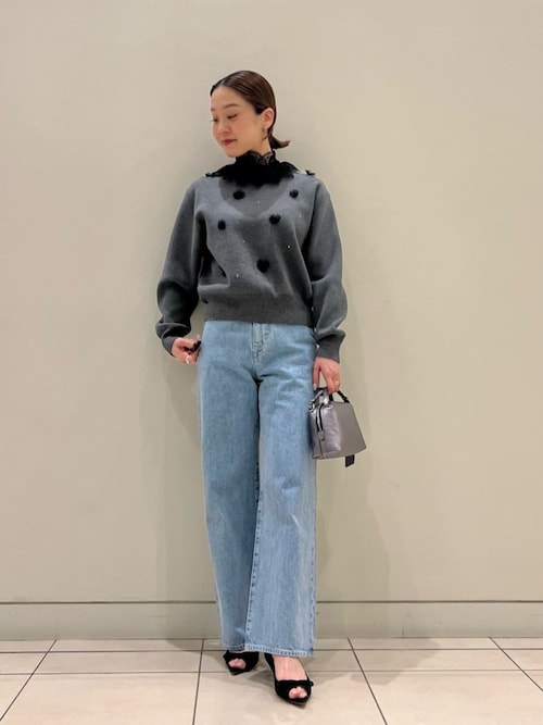 AYA KANEKO×IRIS 47×UNITED ARROWS＞レース つけ襟（付け襟）｜IRIS47