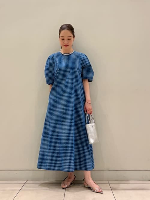 ワンピース バックリボンチェックワンピース : ZOZOTOWN Yahoo