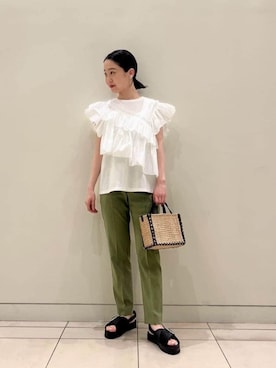 岸原（kishihara）さん（レディース・154cm）の春コーディネート