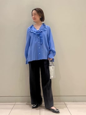 岸原（kishihara）さん（レディース・156cm）の春コーディネート