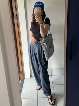 「アイテム（メイクアップ）」を使った、𝑒𝑟𝑖𝑐𝑎さん（レディース・157cm）の夏コーディネート