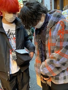 shun08011119さんの（STUSSY | ステューシー）を使ったコーディネート